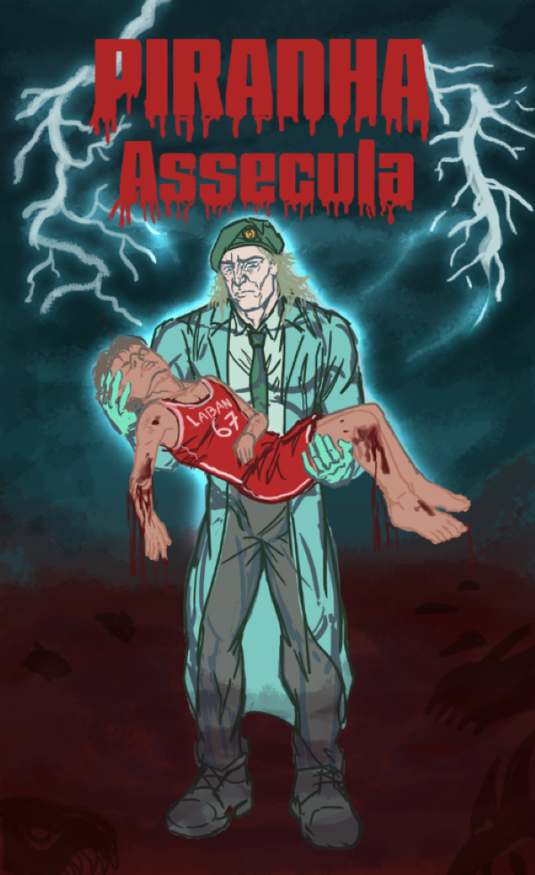 Pirahna Assecula Poster